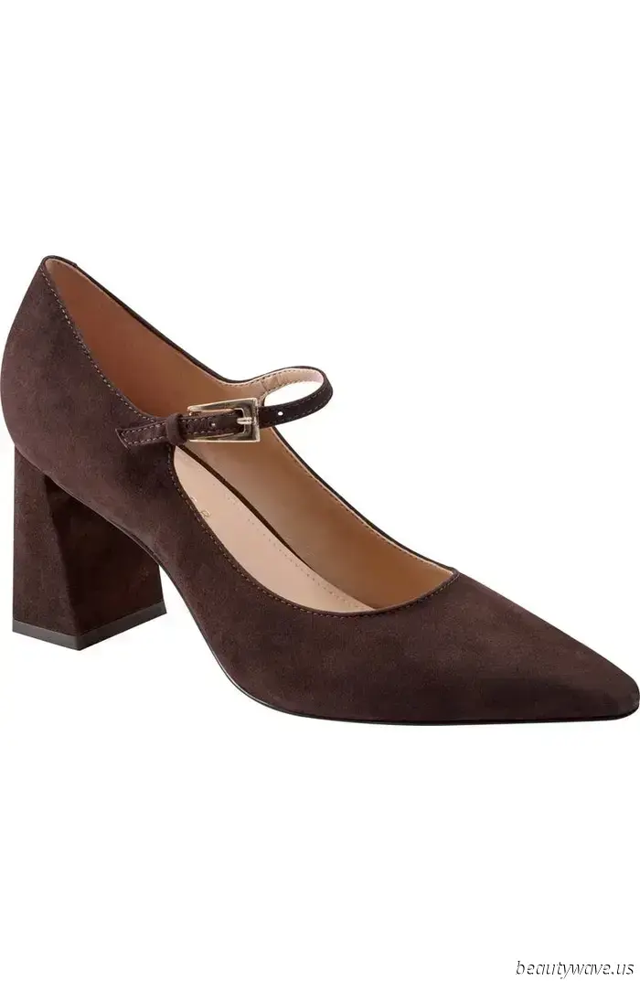 While flat Mary Janes are adorable, consider opting for these instead for a more sophisticated appearance.