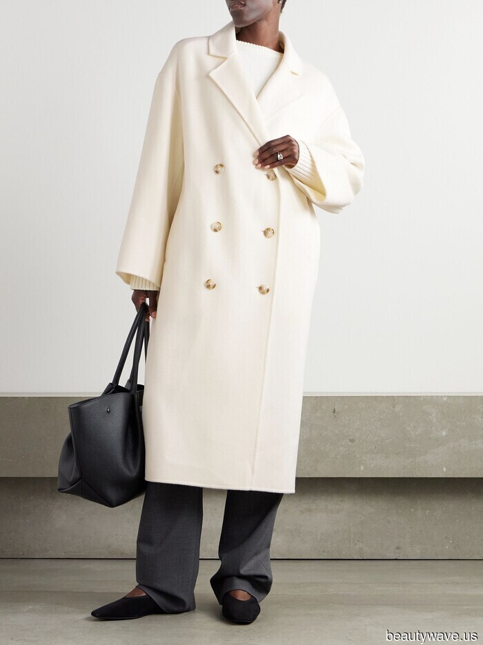 Apologies, Navy, Black, and Brown—this coat color trend appears significantly more luxurious than any of you together.