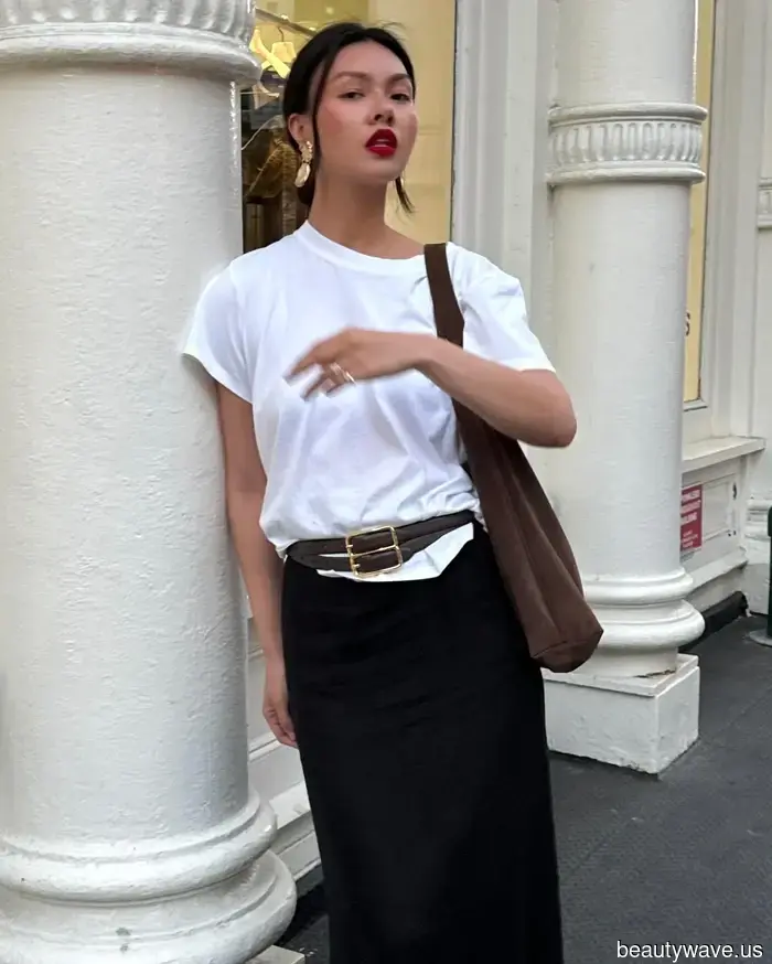 No one sports a white T-shirt quite like a fashion enthusiast—6 exceptionally stylish outfits to replicate now.