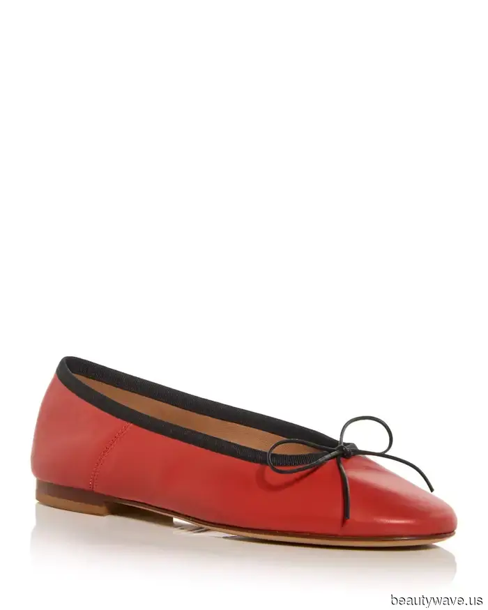 The particular style of ballet flats that many individuals wear without even recognizing that it's a trend.