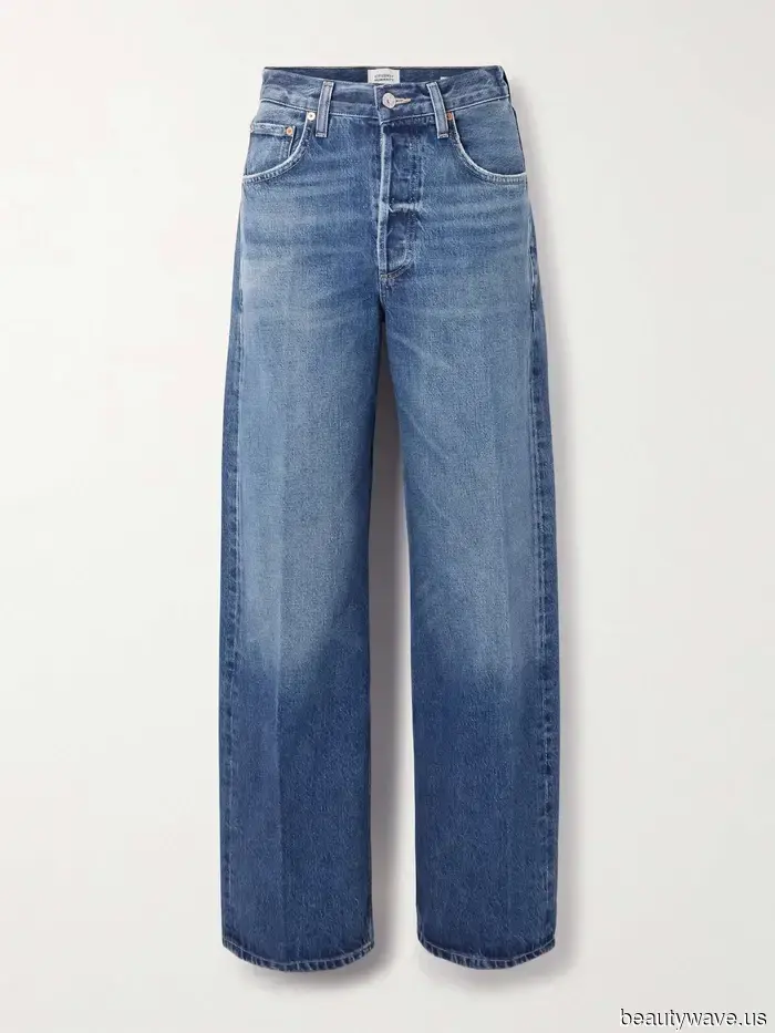 Stylish Londoners are aware that this denim trend pairs wonderfully with flat boots—check out how Keira Knightley wore it.