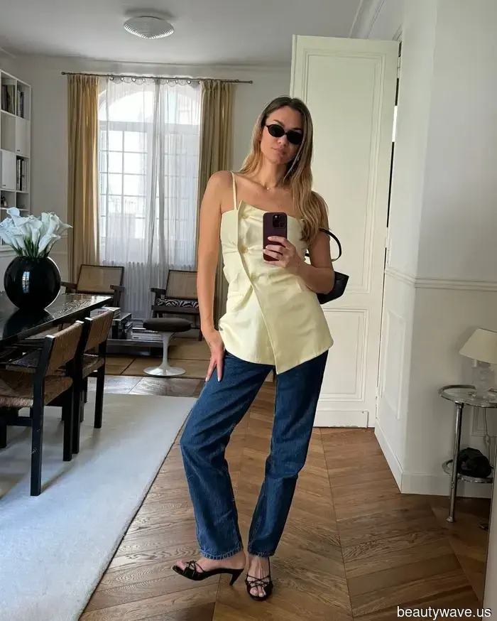 Halten Sie die hellblauen Jeans&mdash;Die Menschen in Paris wissen, dass dieser Denim-Trend für den Herbst weit überlegen ist.