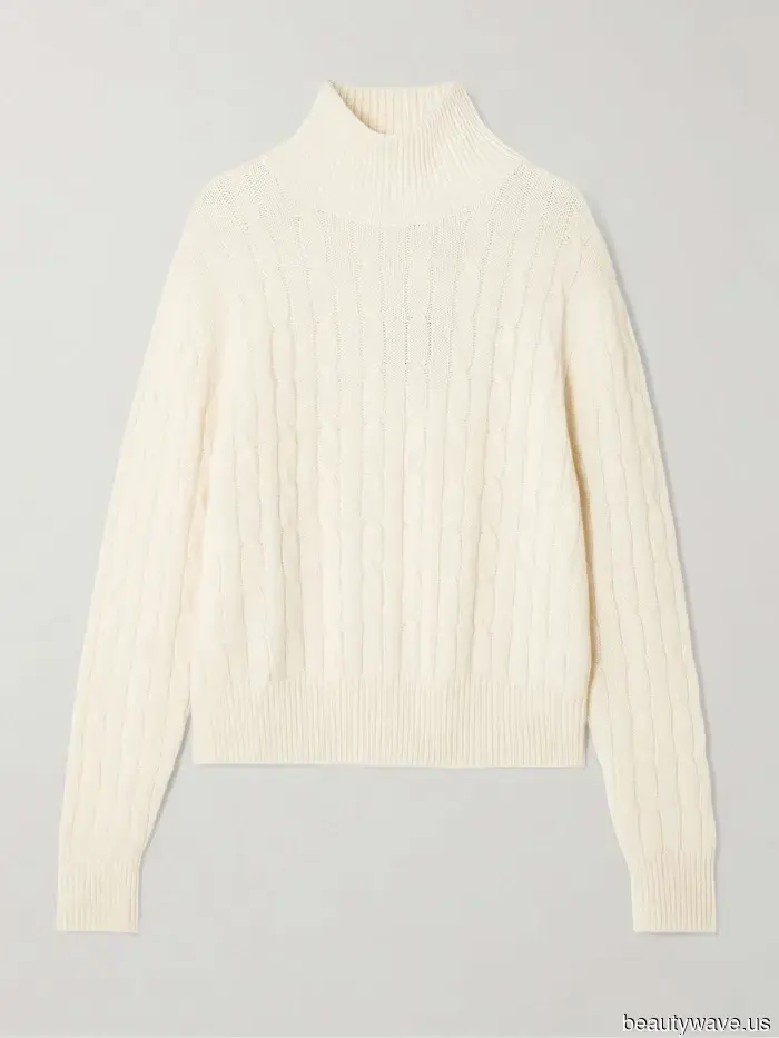 Nicht ein Rollkragenpullover, nicht ein Rundhals-Pullover: Dieser schicke Strickstil übernimmt gerade jetzt.