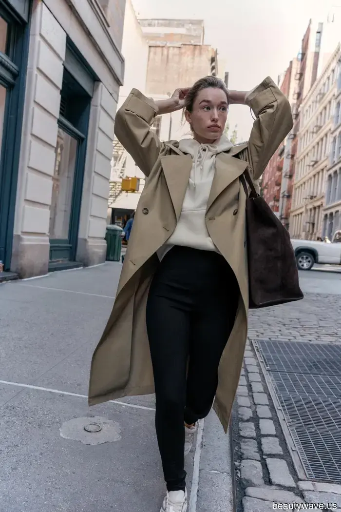 Wenn weiße Turnschuhe mit Leggings langweilig aussehen, probiere Dakota Johnsons alternative Formel aus.