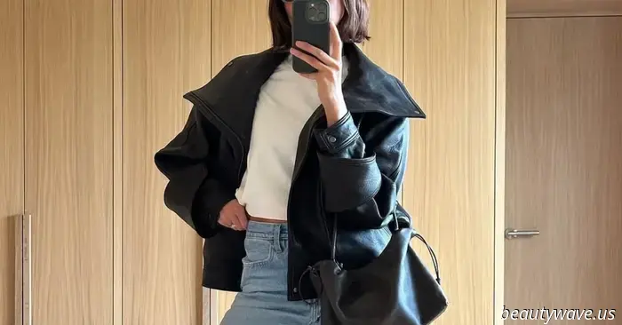 Is it just me, or are all the trendy girls opting for this denim style instead of baggy jeans?