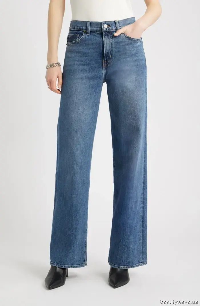 Certainly, black ballet flats are acceptable, but women over 40 prefer this colored alternative with jeans instead.