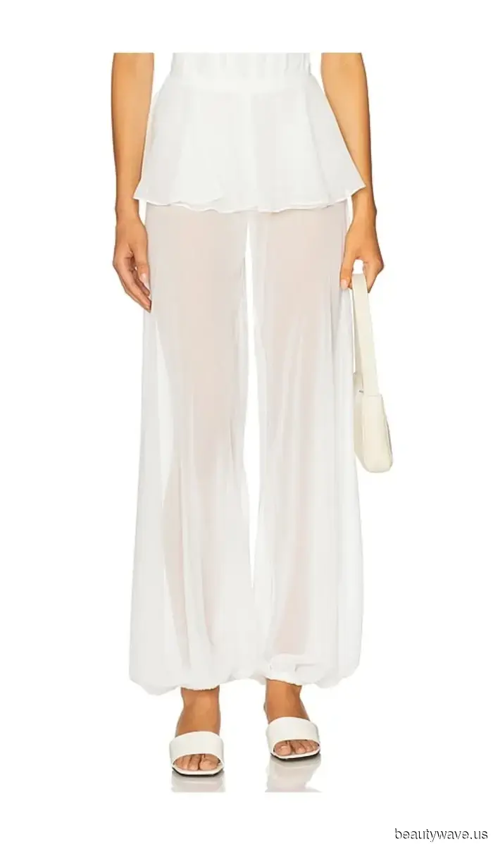 Black sandals are great, but in NYC, it’s common knowledge that this shoe color pairs more stylishly with white pants.