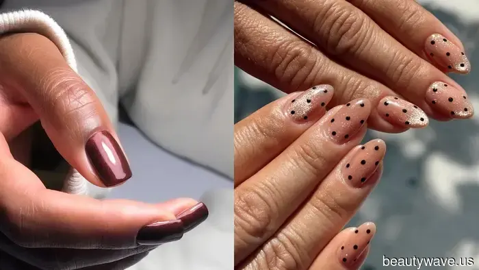 The most prominent fall manicure trends this year feature coquette elements and vibrant, rich hues.