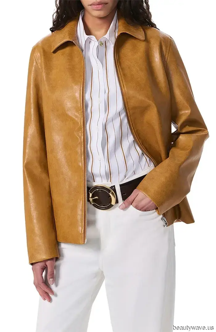 Из Лос-Анджелеса в Париж&mdash;все, кто *понимает*, отказываются от черных кожаных курток в пользу этого элегантного осеннего цветового тренда