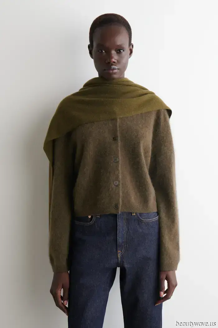 I've waited for weeks—at last, COS's stylish cashmere cardigan is available again.