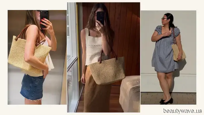 Plötzlich tragen stilvolle Frauen auf der ganzen Welt die französische Sommertasche, die leise Luxus schreit.