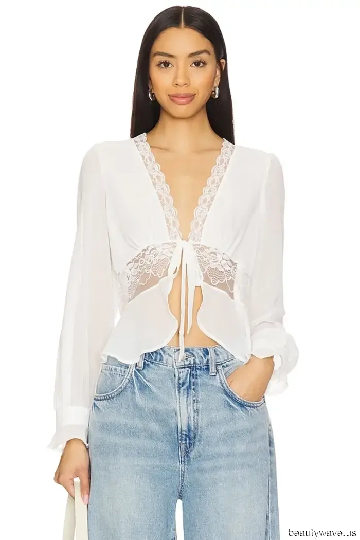 Step Aside Broderie Blouses—Jeans and Sandals Are Far More Stylish with This Trending Option.