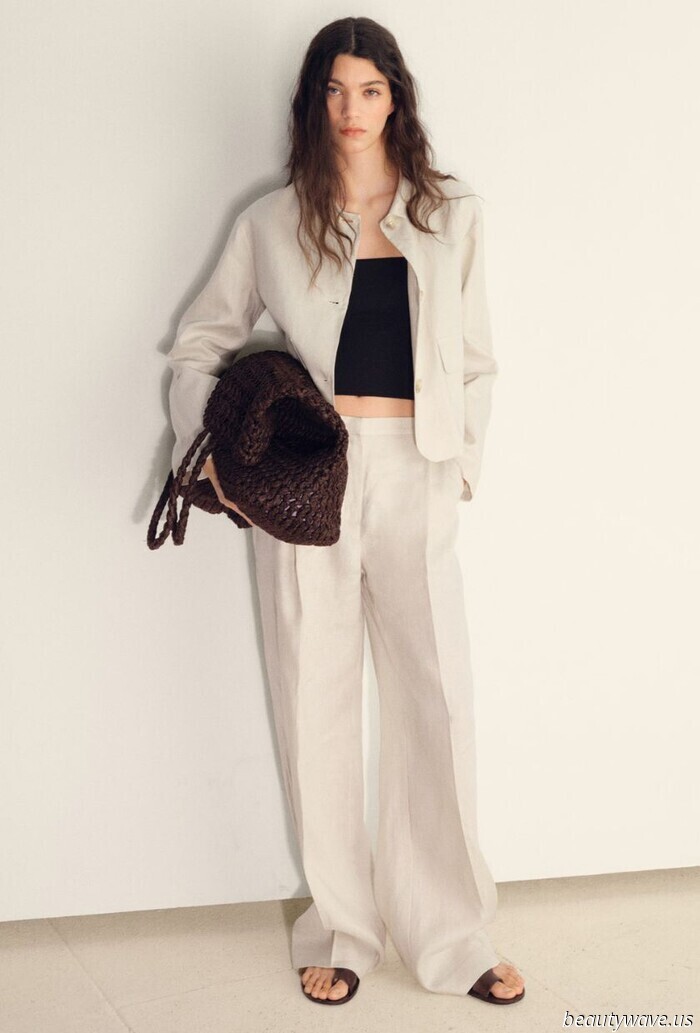 I looked for stylish, opaque white linen trousers, and these three pairs stood out as the best options.