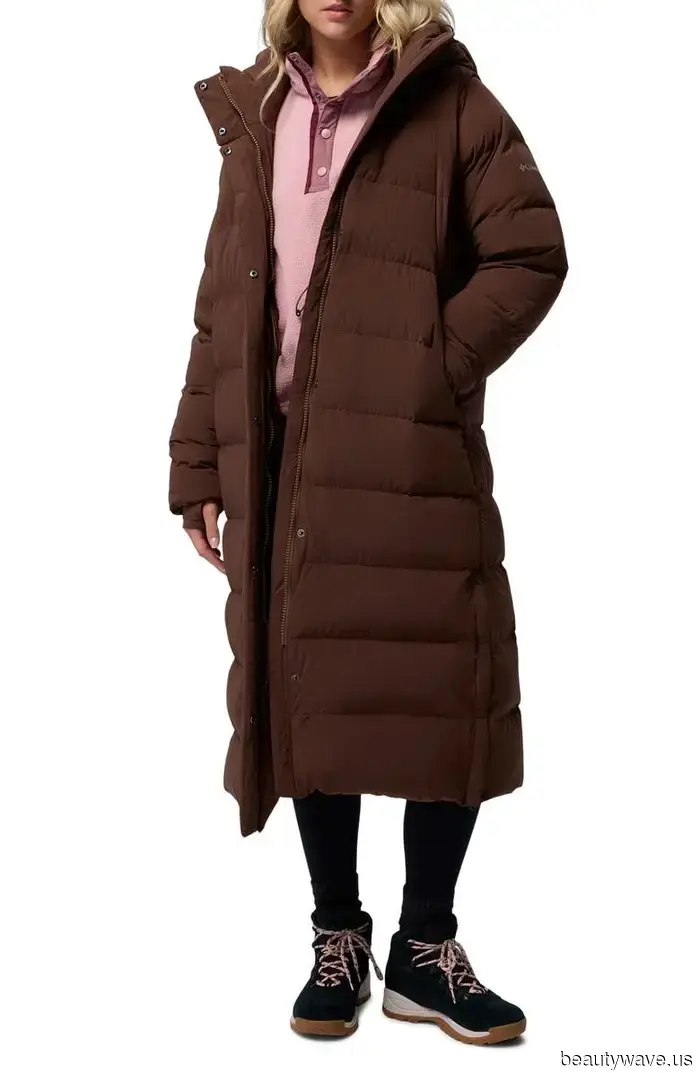 Cuando uses un abrigo de plumas este invierno, úsalo así, así y así.